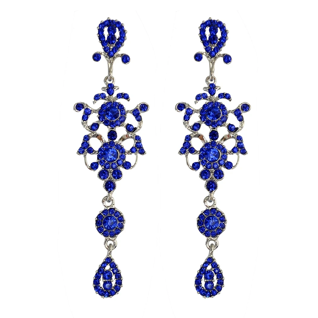 boucles d'oreilles pendantes argent