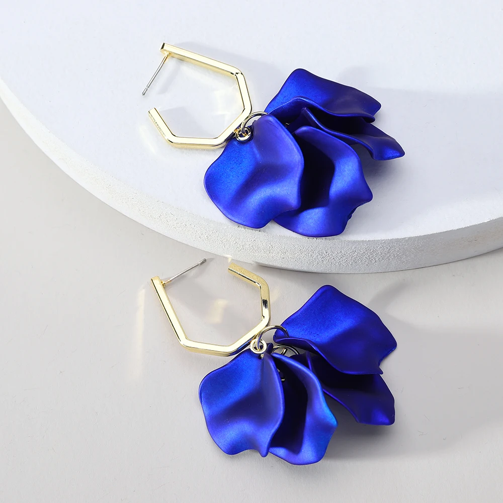 boucles d'oreilles à la mode
