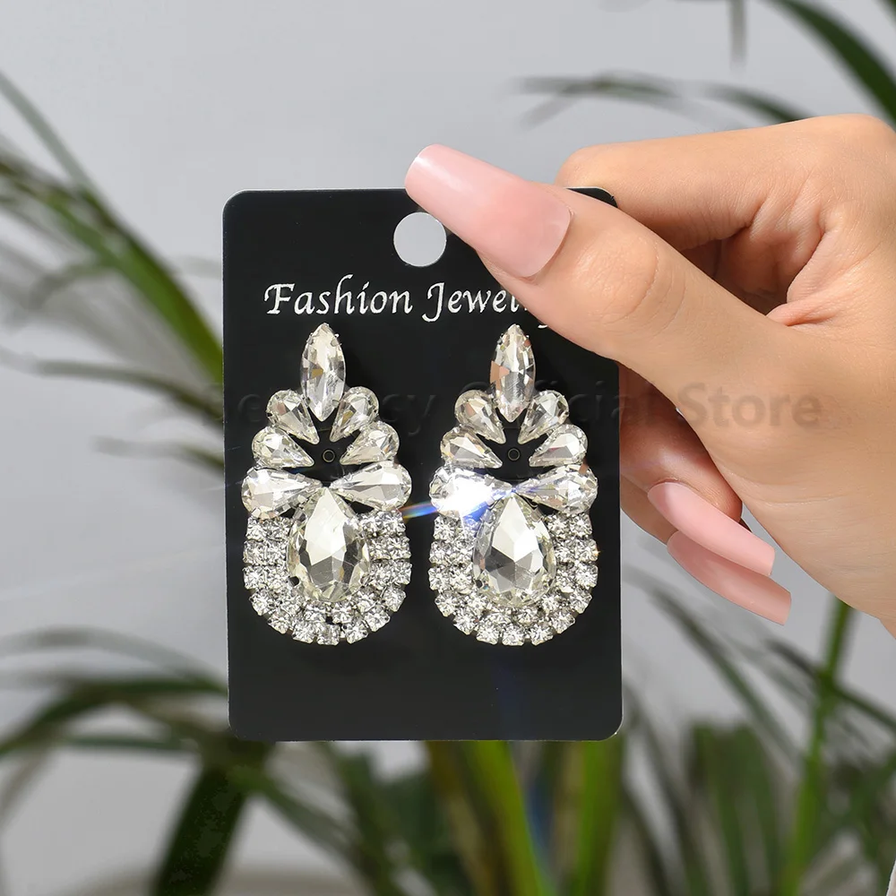 boucle d oreille or blanc diamant