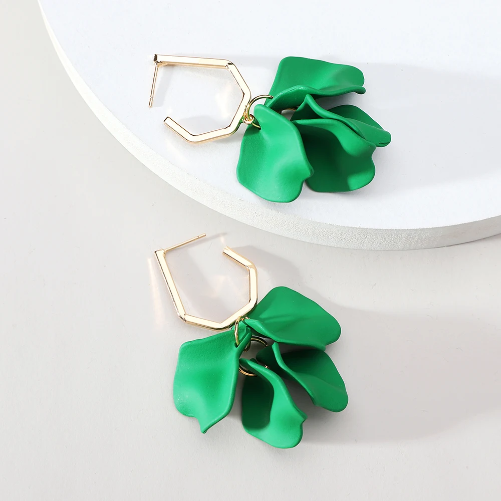 boucles d'oreilles à la mode